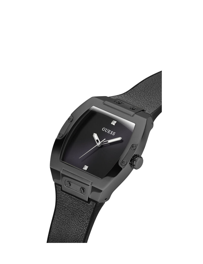 Black And Diamond Analog Watch