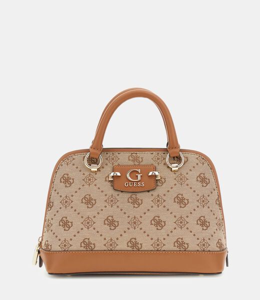 حقيبة يد نيدا بشعار 4G والفاوانيا حقيبة يد نيدا بشعار 4G والفاوانيا