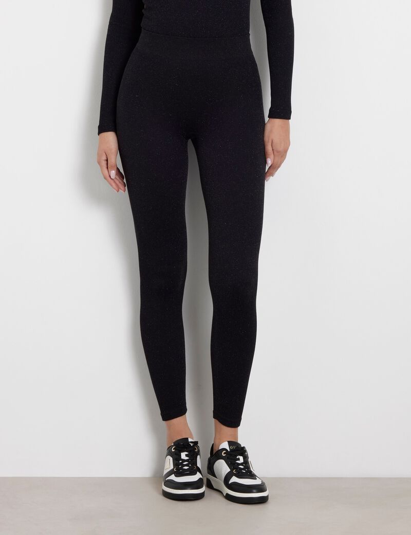Lurex seamless leggings