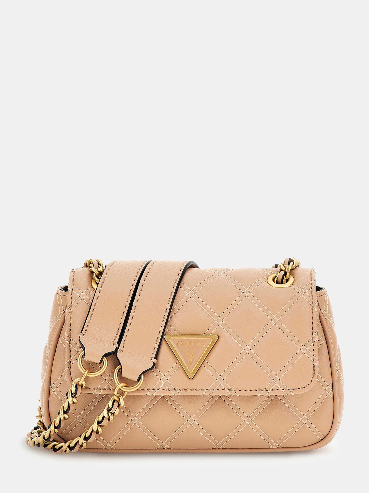 Shop GUESS Online Giully Quilted Mini Crossbody Bag