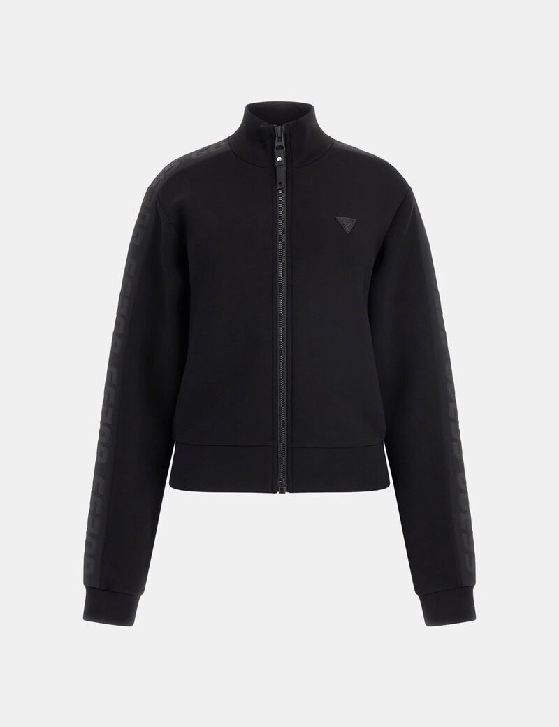 Front zip sweatshirt