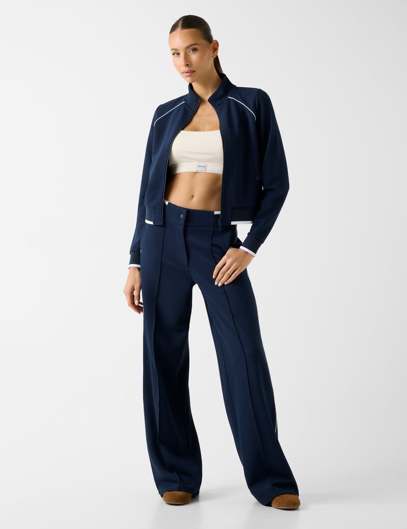 SARAH PIQUE HN FULL ZIP JACKET