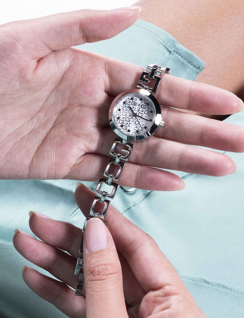 Silver-tone Analog Watch