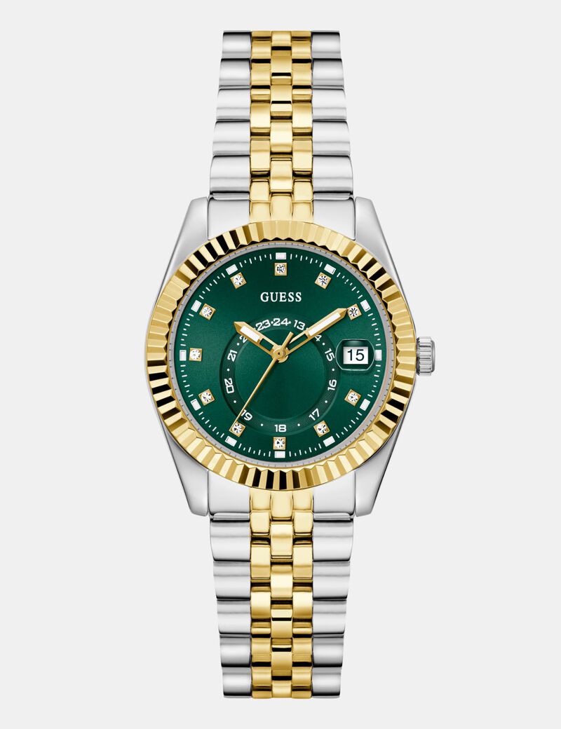 Ladies 2-Tone Multi-function Date Watch