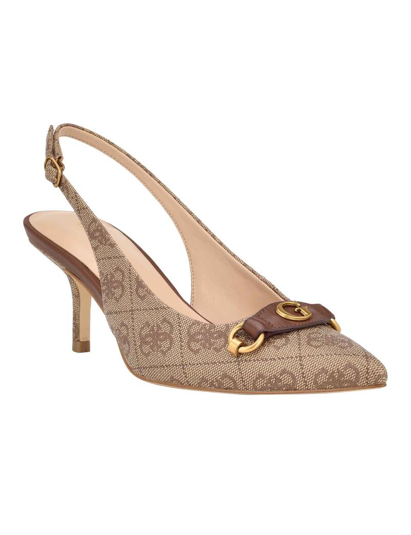 Logo Heel Sandals