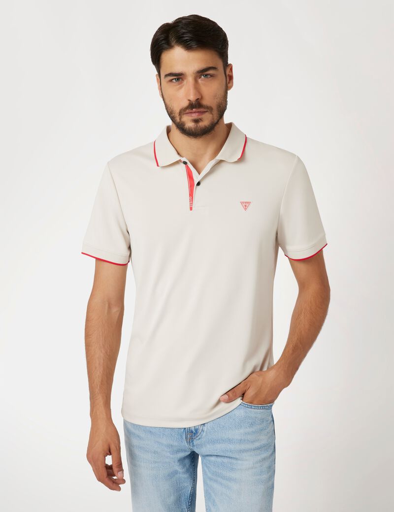 Stretch polo shirt