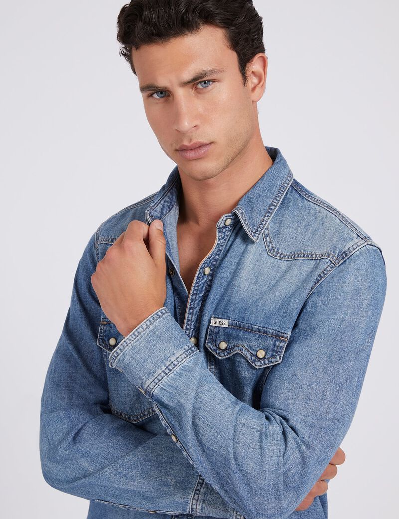 Regular Fit Denim Shirt