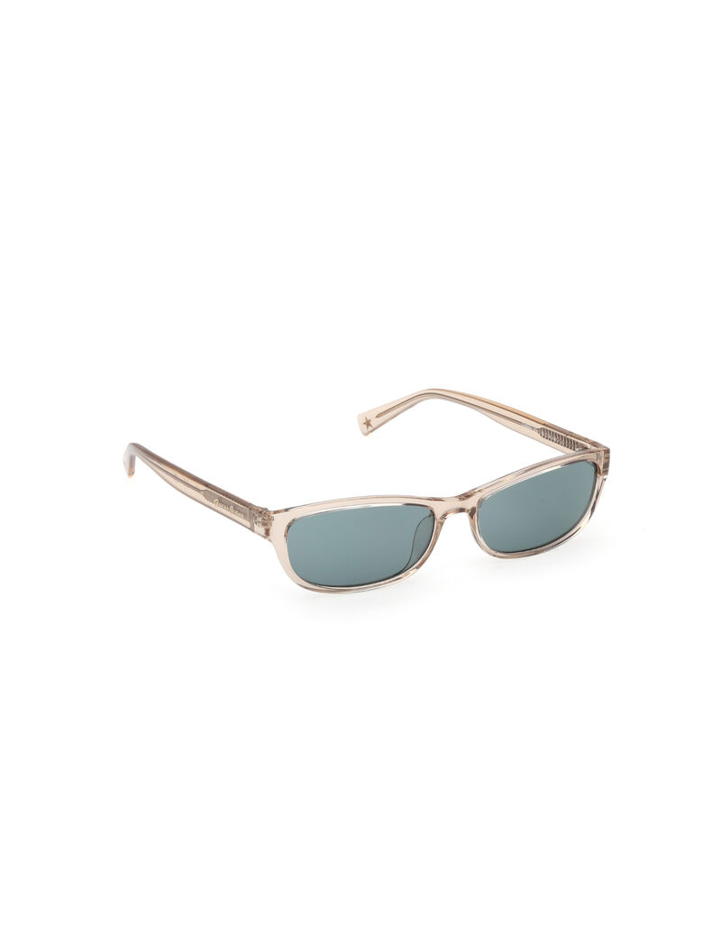 Rectangle metal sunglasses
