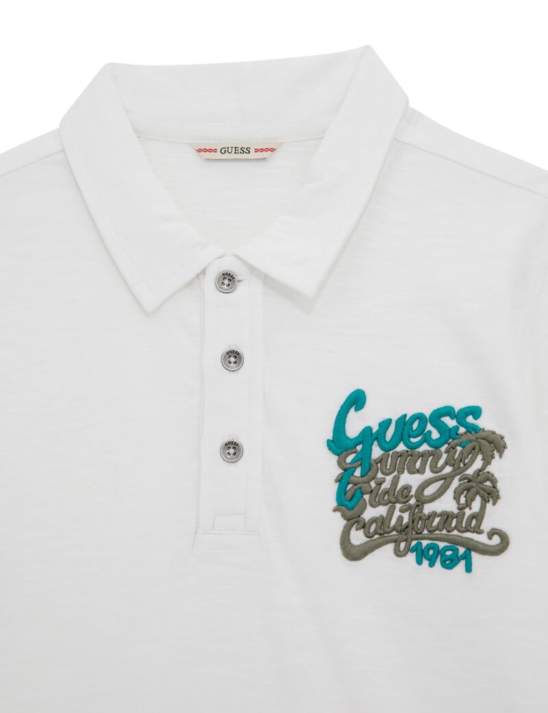 Embroidered polo