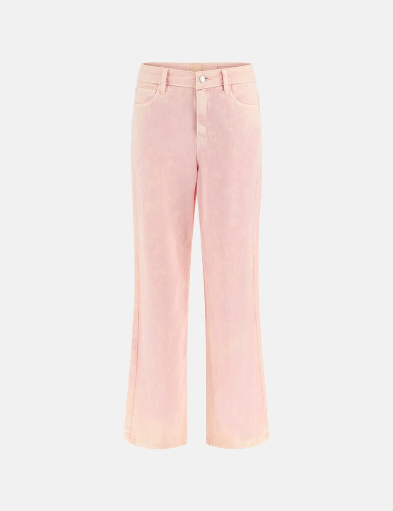 Bellflower wide-leg twill pants