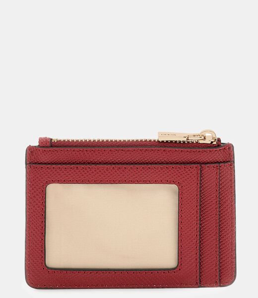 Laurel saffiano credit card holder