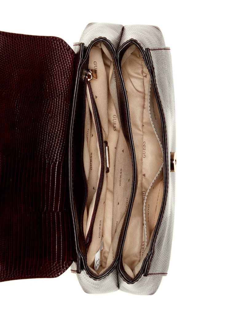 Melinda Animal-Print Handbag