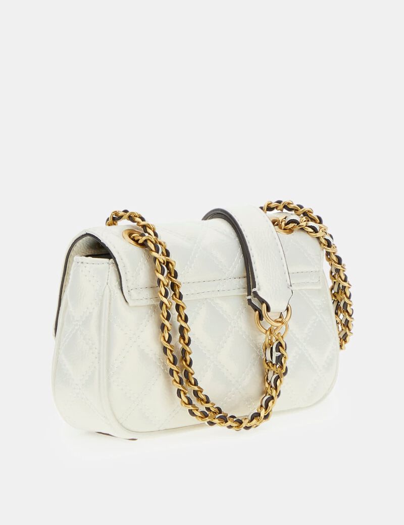 Iridescent Giully mini crossbody bag