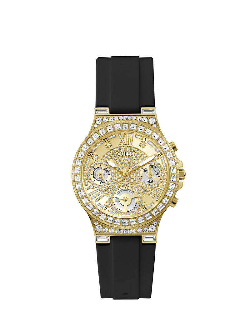 LW MOONLIGHT YG CS CHMP MULTI-F DL QTZ 36MM BLK SIL ST SP21 LW MOONLIGHT YG CS CHMP MULTI-F DL QTZ 36MM BLK SIL ST SP21