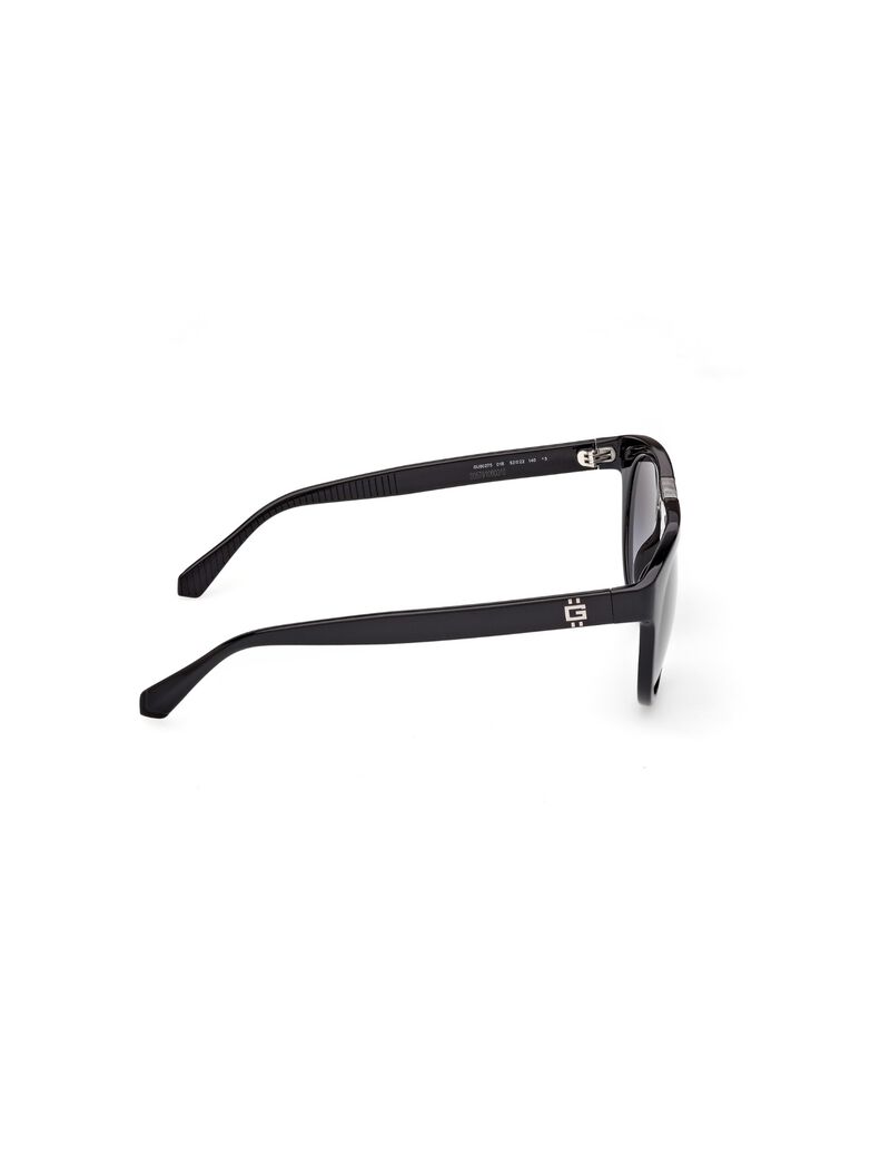guess round gradient smoke sunglasses