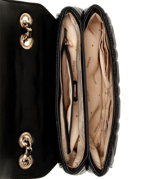 Edita convertible crossbody flap bag