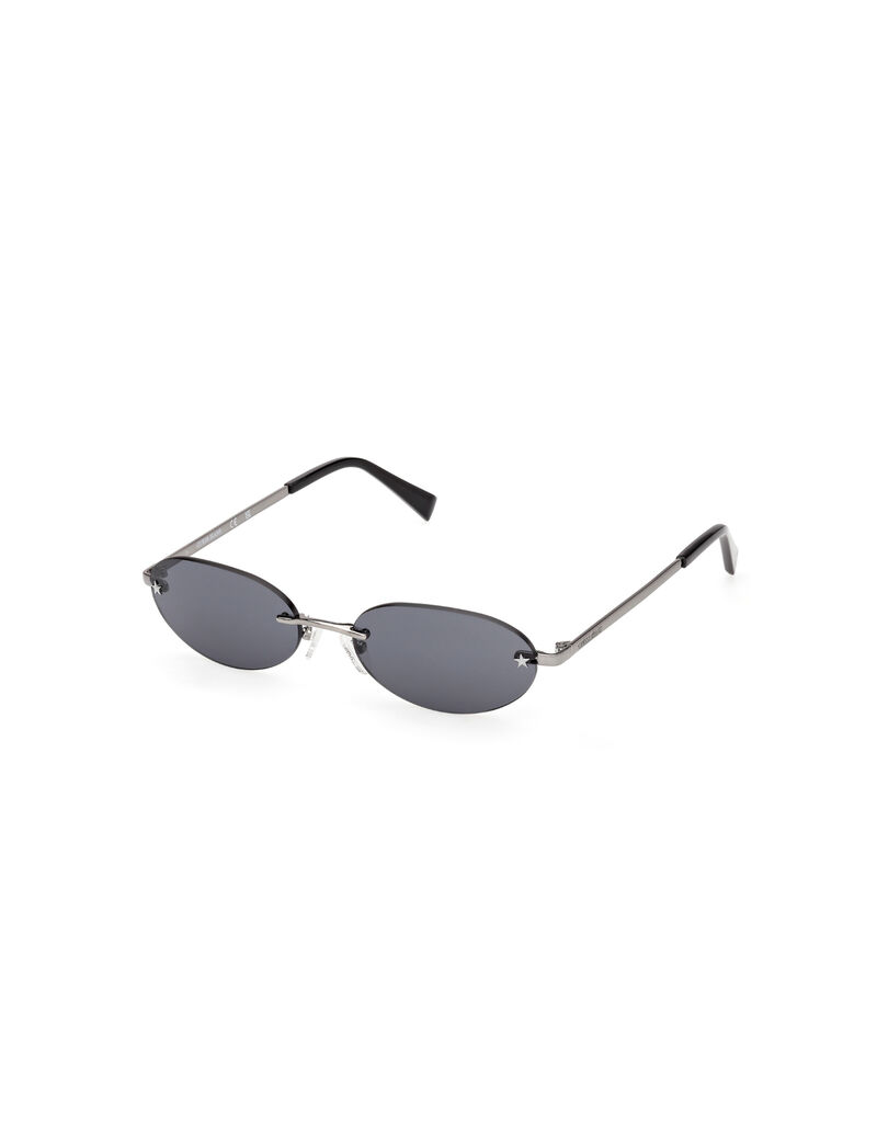 Iris oval metal sunglasses