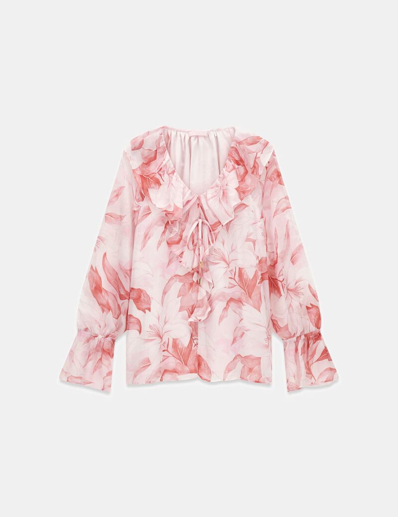 LAILA RUFFLE BLOUSE