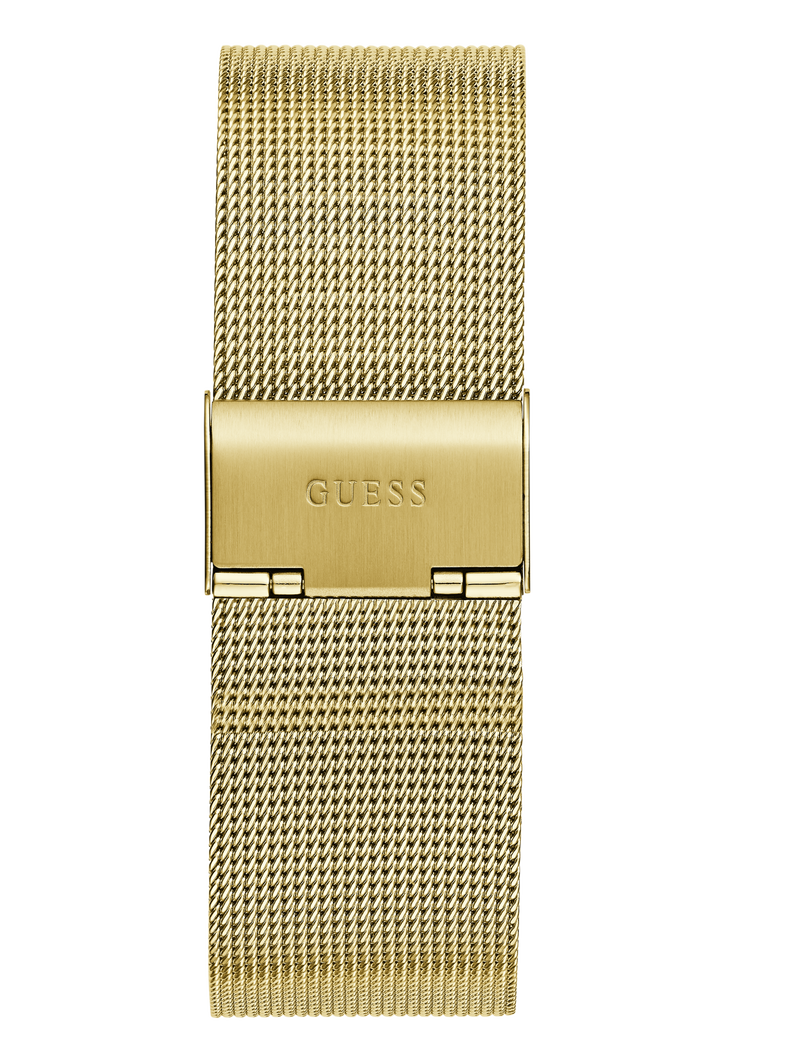 Mens Gold Tone Analog Watch
