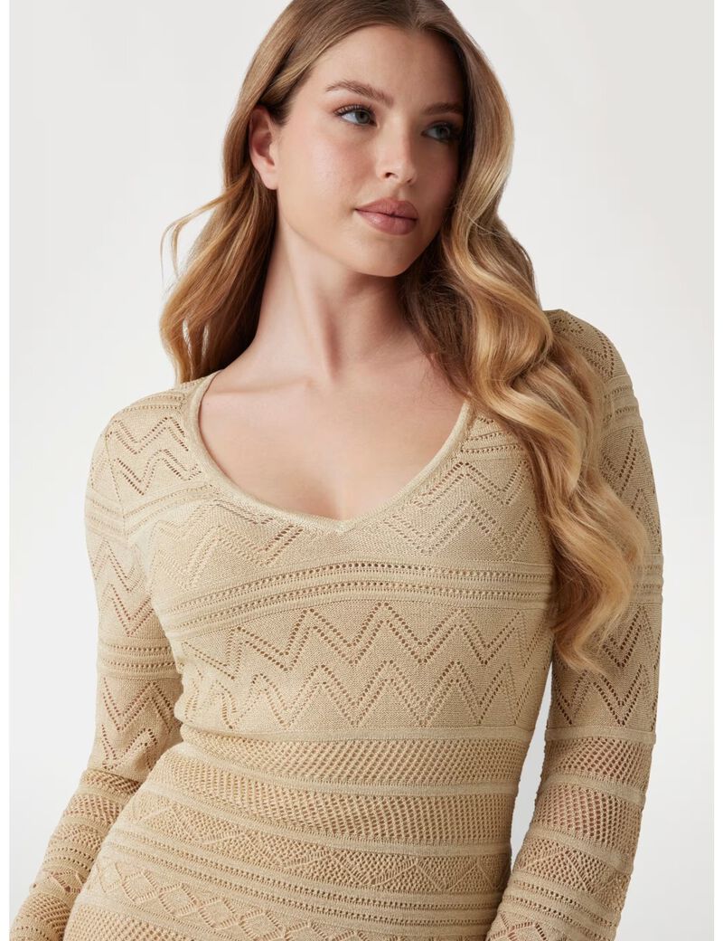 Nellie Vn Ls Dress Swtr