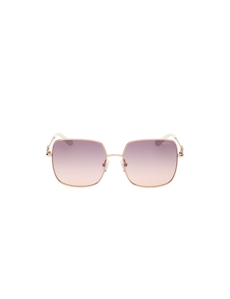 Shop GUESS Online Square Full Rim Sunglass