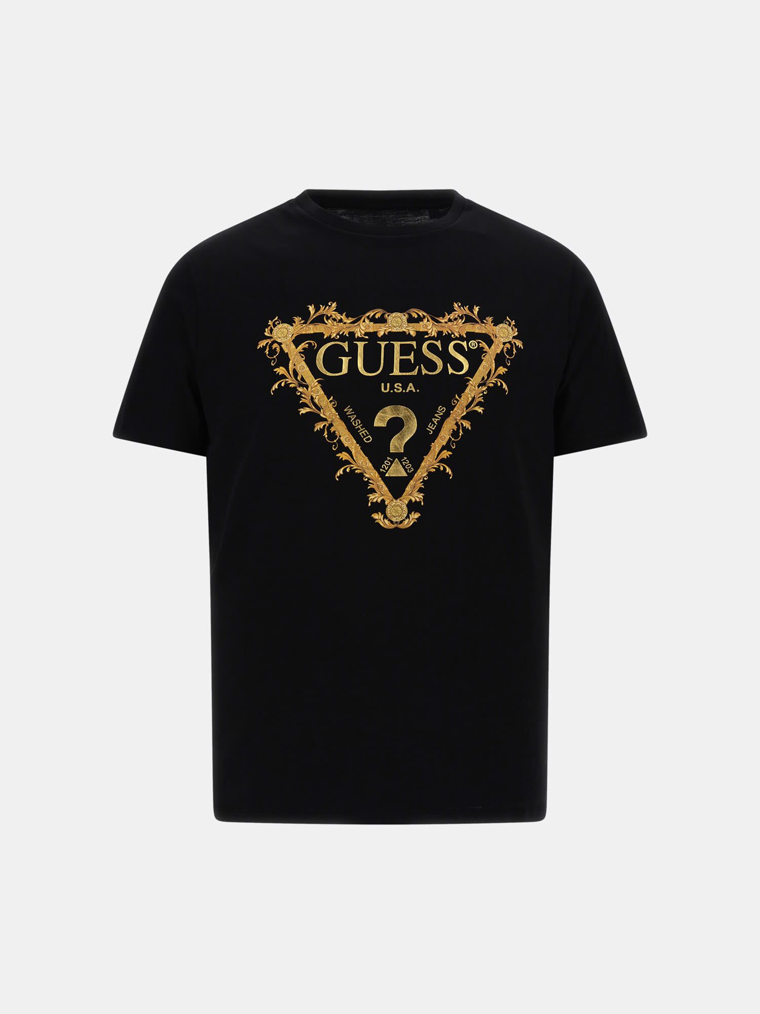 Guess shirt triangle shop