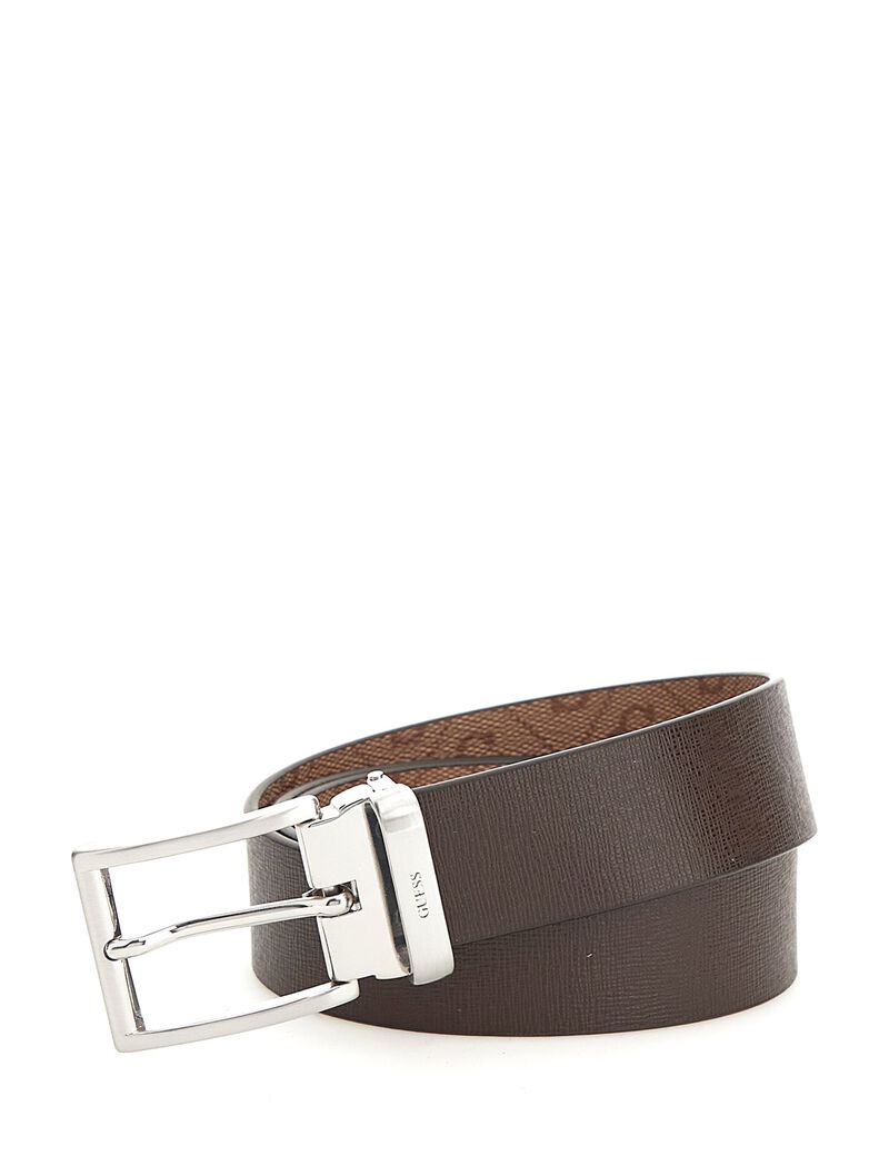 Classic reversible mens belt