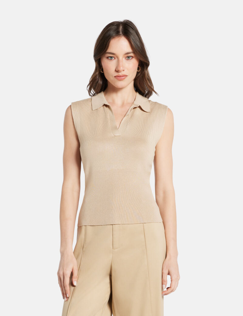 Ss Polo Collar Rhode Sweater