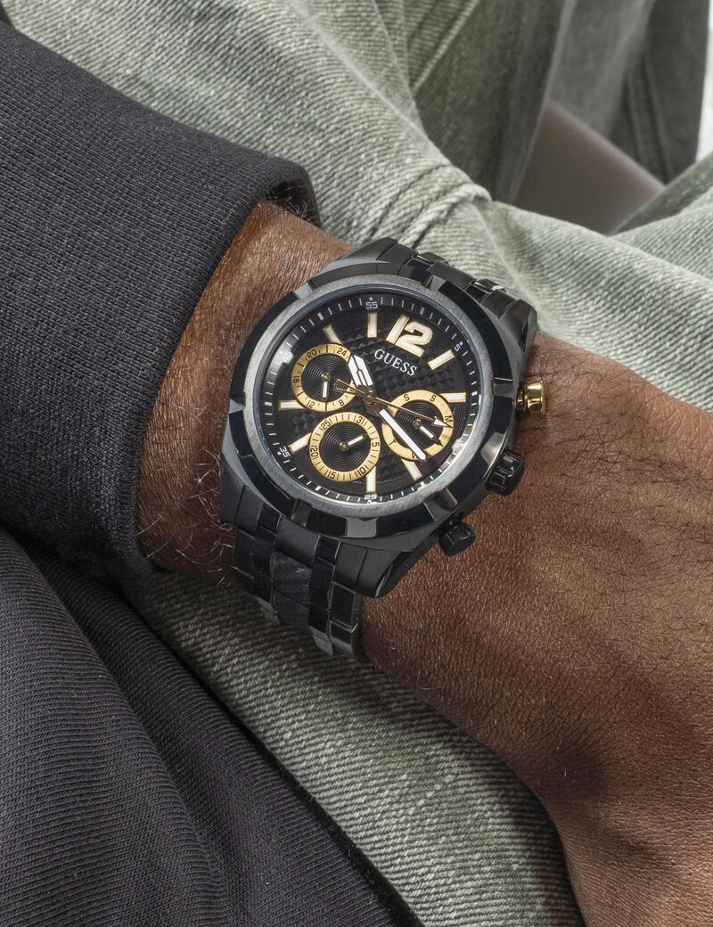 ساعة متعددة الوظائف مصنوعة من الفولاذ المقاوم للصدأ