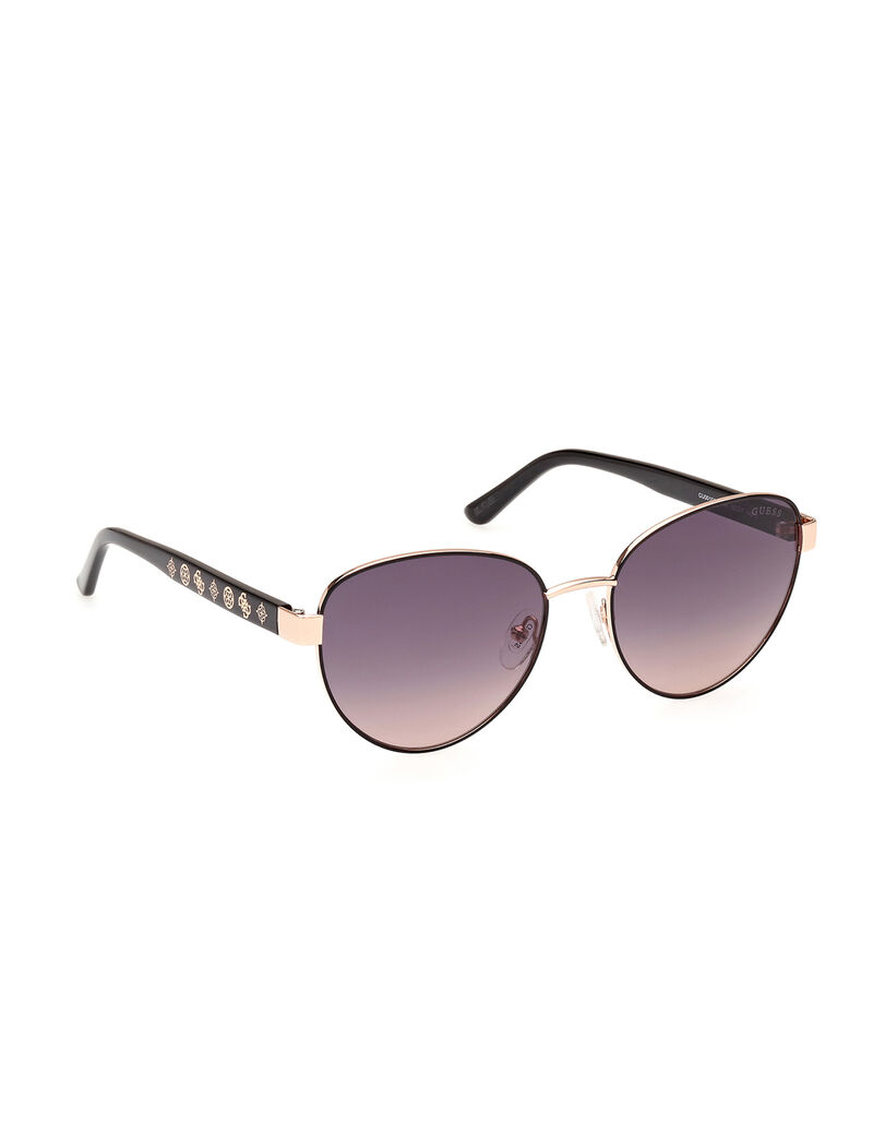 Round Full Rim Sunglasses