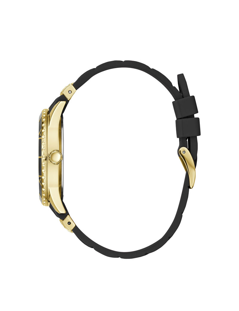Black And Gold Chronograph Watch