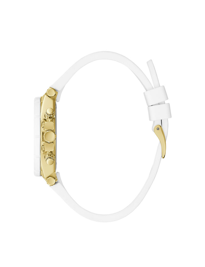 White And Gold Multifunction Watch