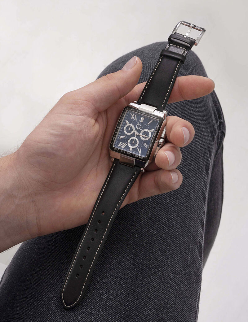Gc Rectangle Multi-Function Watch