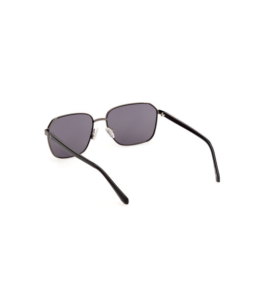 Metal Sun Glasses M Shiny Gunmetal Smoke