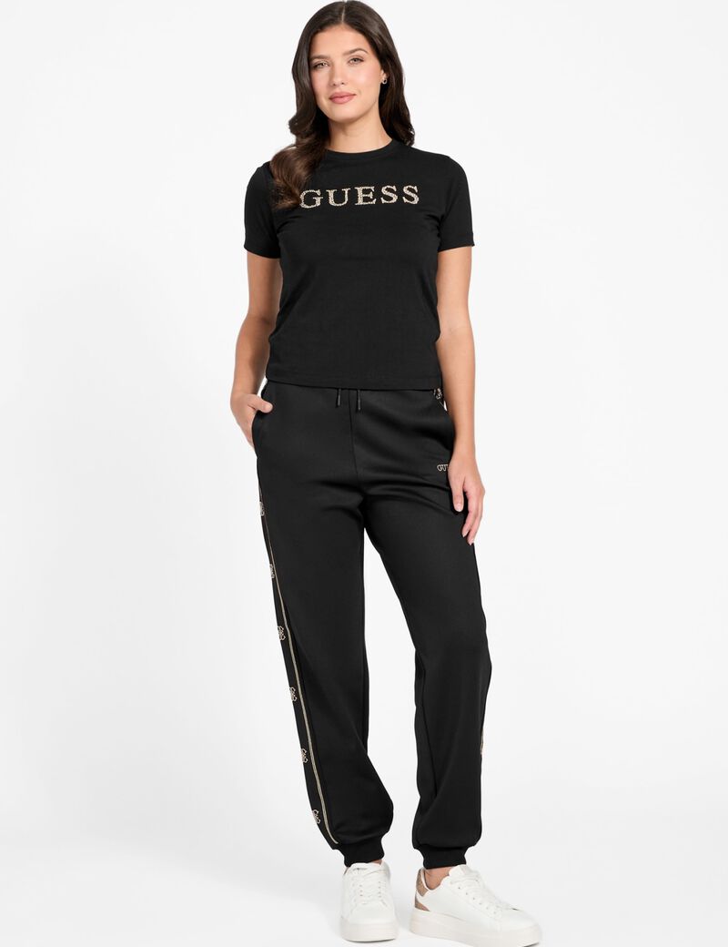 Studded logo T-shirt