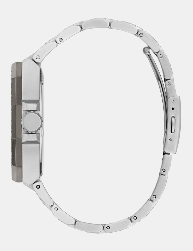 Stainless steel multi-function watch