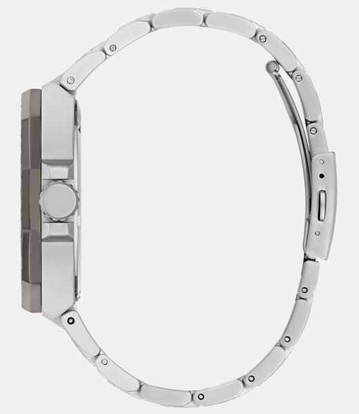 Stainless steel multi-function watch