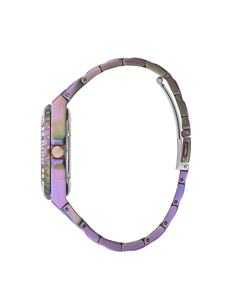 Exposed Dial Analog Watch