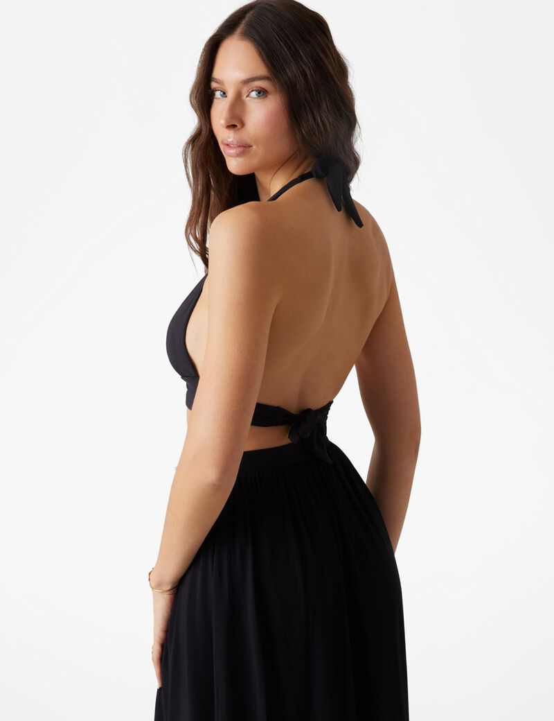 Starfish halter-neck bikini top