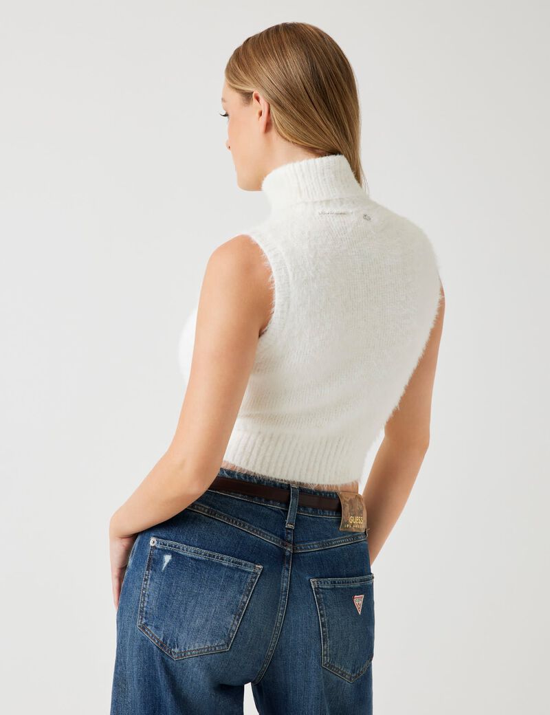 guess sleeveless sweater