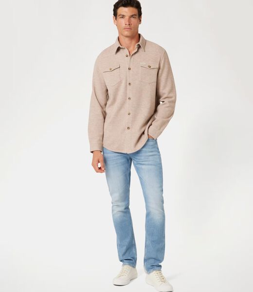 Wool blend shirt