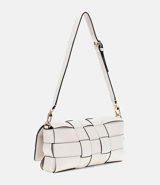 حقيبة كتف مايلي منسوجة