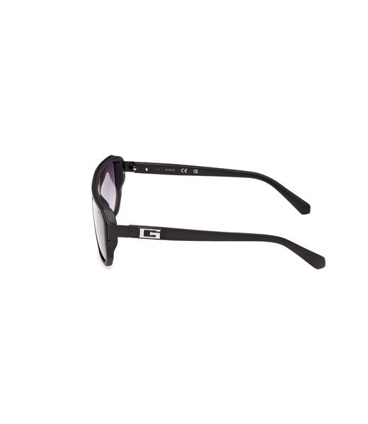 Injected Sun Glasses M Matte Black Gradient Smoke