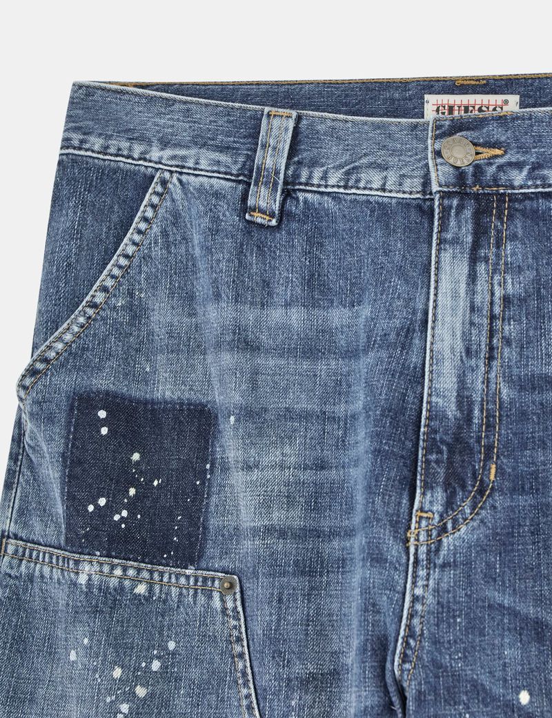 Carpenter denim shorts