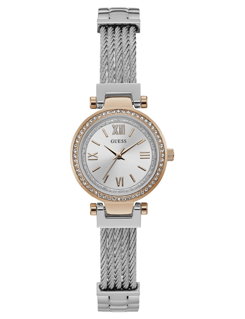 Two-Tone Analog Watch
