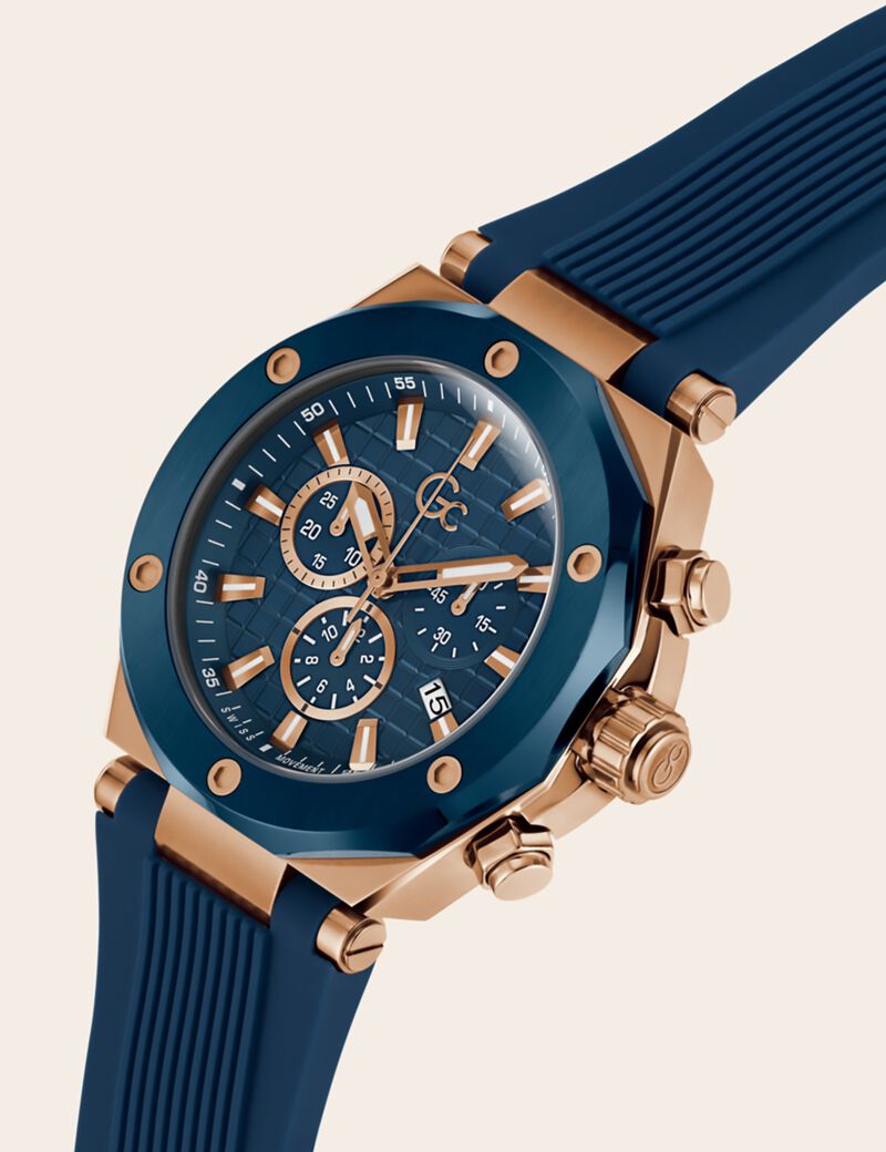 GC silicone chronograph watch