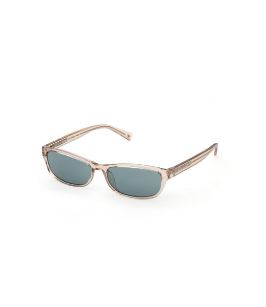 Rectangle metal sunglasses
