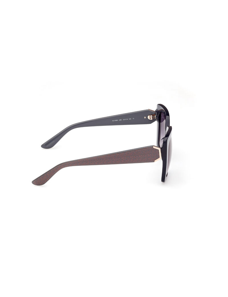 guess geometric sunglasses