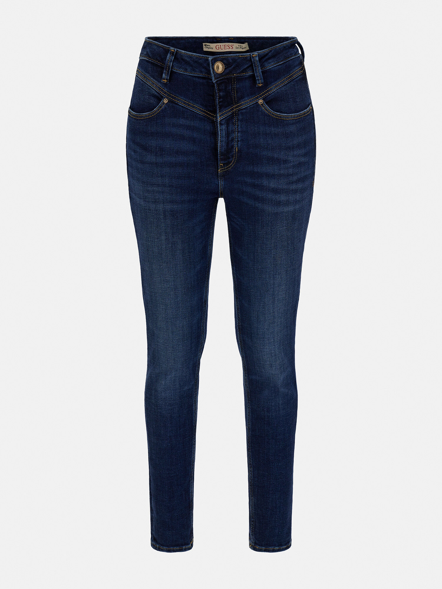 Shop GUESS Online Blue Skinny Jeans