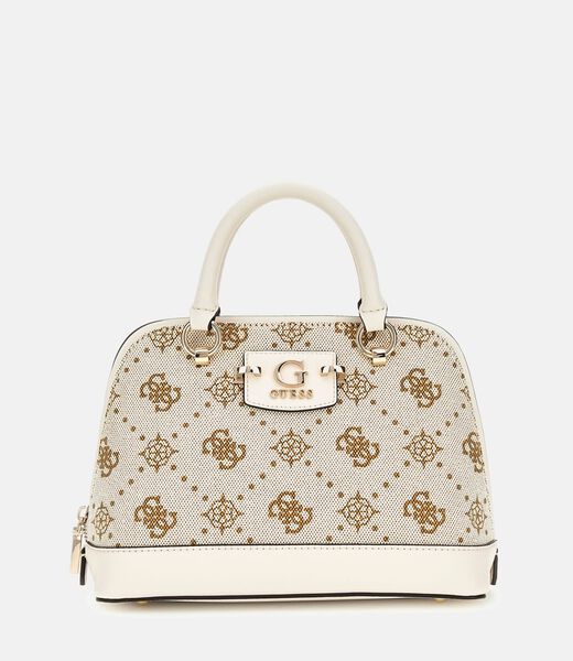 حقيبة يد نيدا بشعار 4G والفاوانيا حقيبة يد نيدا بشعار 4G والفاوانيا